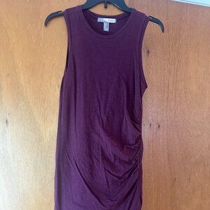 Forever 21 Body Con Maroon Dress - Small